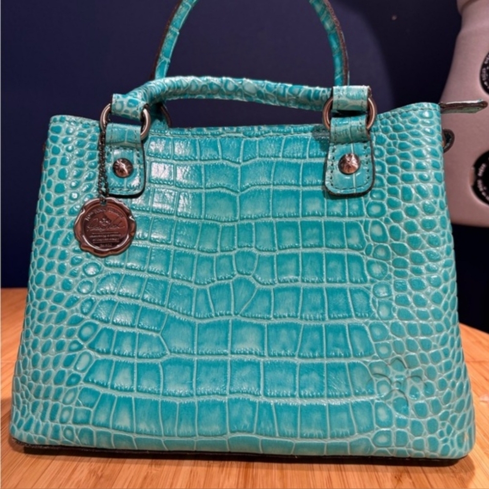 PATRICIA NASH CROC IMBOSSED 10TH ANNIVERSARY